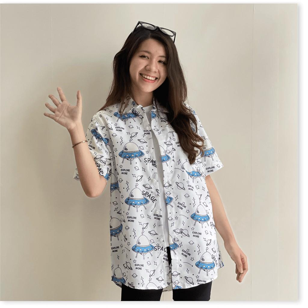 ÁO SƠ MI TRẮNG HOẠ TIẾT SIÊU ĐẸP , ĐỘC LẠ DÀNH CHO BẠN NỮ THỜI TRANG MỚI KINGSHOP79