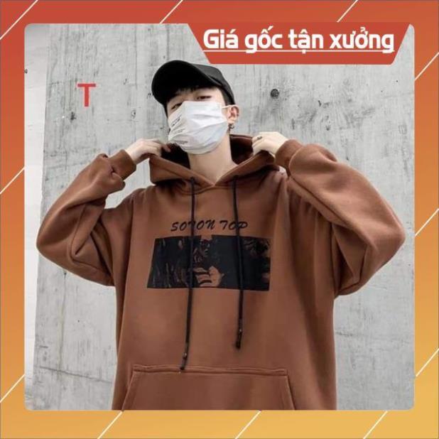 Áo nỉ mũ nam ATVSTORE Áo hoodie SOTONTOP in ngực unisex