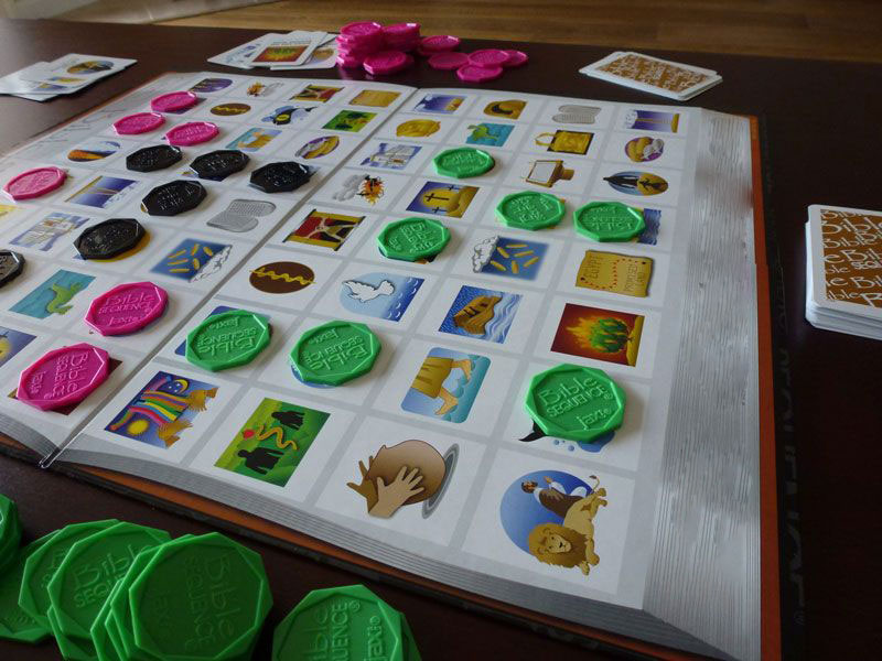 BOARDGAME NHÓM KIẾM HÌNH BIBLE SEQUENCE GAME