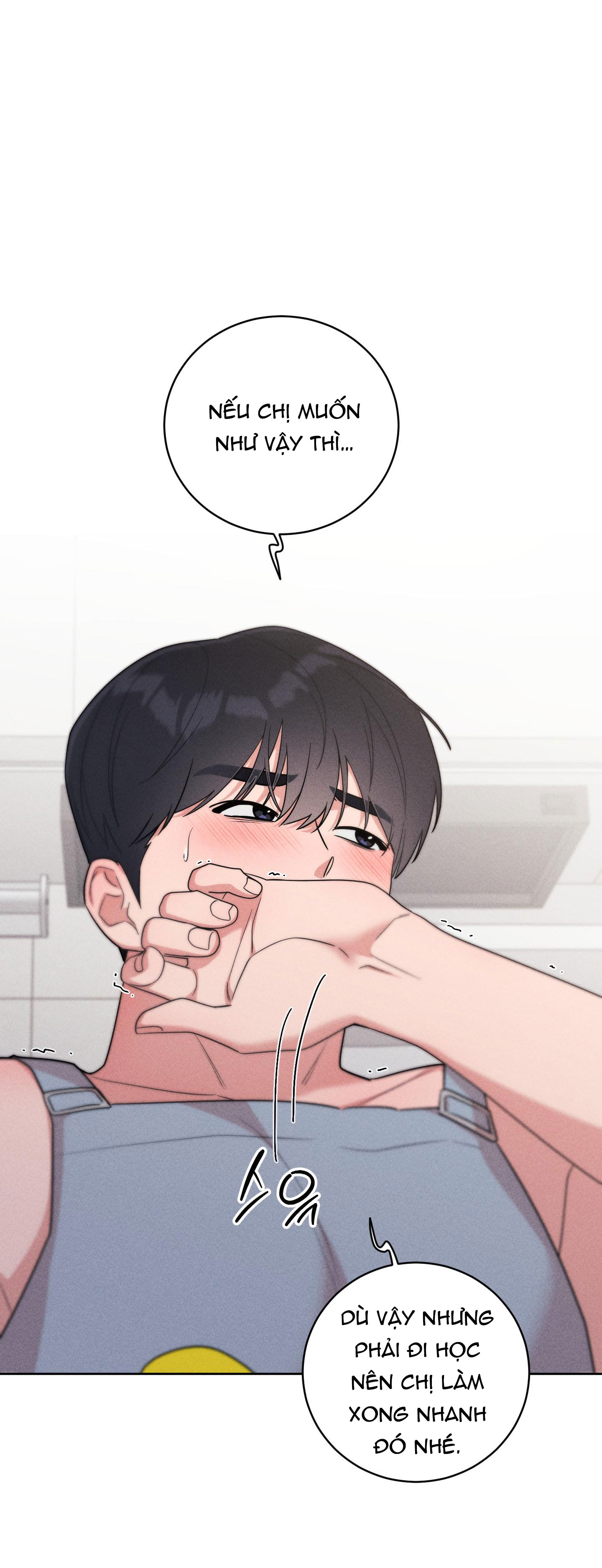 [18+] thành người yêu kém tuổi từ hôm nay chapter 9.1 33