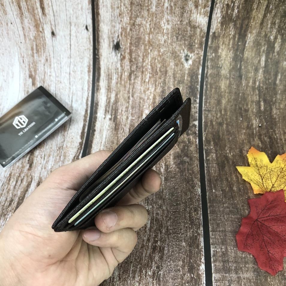 Ví Đựng Thẻ Mini, Đựng Name Card Da Bò Thật, Bóp Cầm Tay Nhỏ Gọn Đựng Thẻ Card Holder - BH 12 Tháng