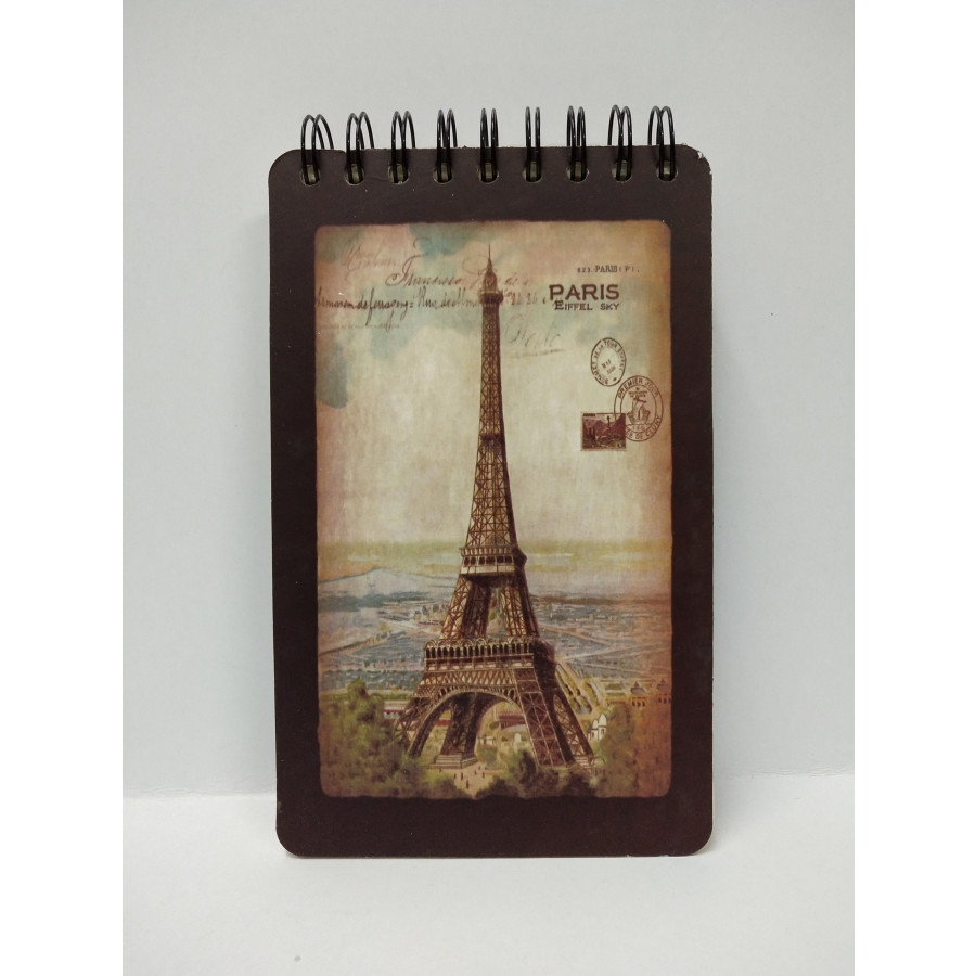 Sổ Lò Xo Bìa Cứng Tháp Eiffel Sky