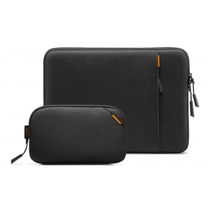 Túi chống sốc chính hãng TOMTOC 360* Protective-A13-C12 kèm túi phụ kiện cho Macbook Air/Pro 13 inch