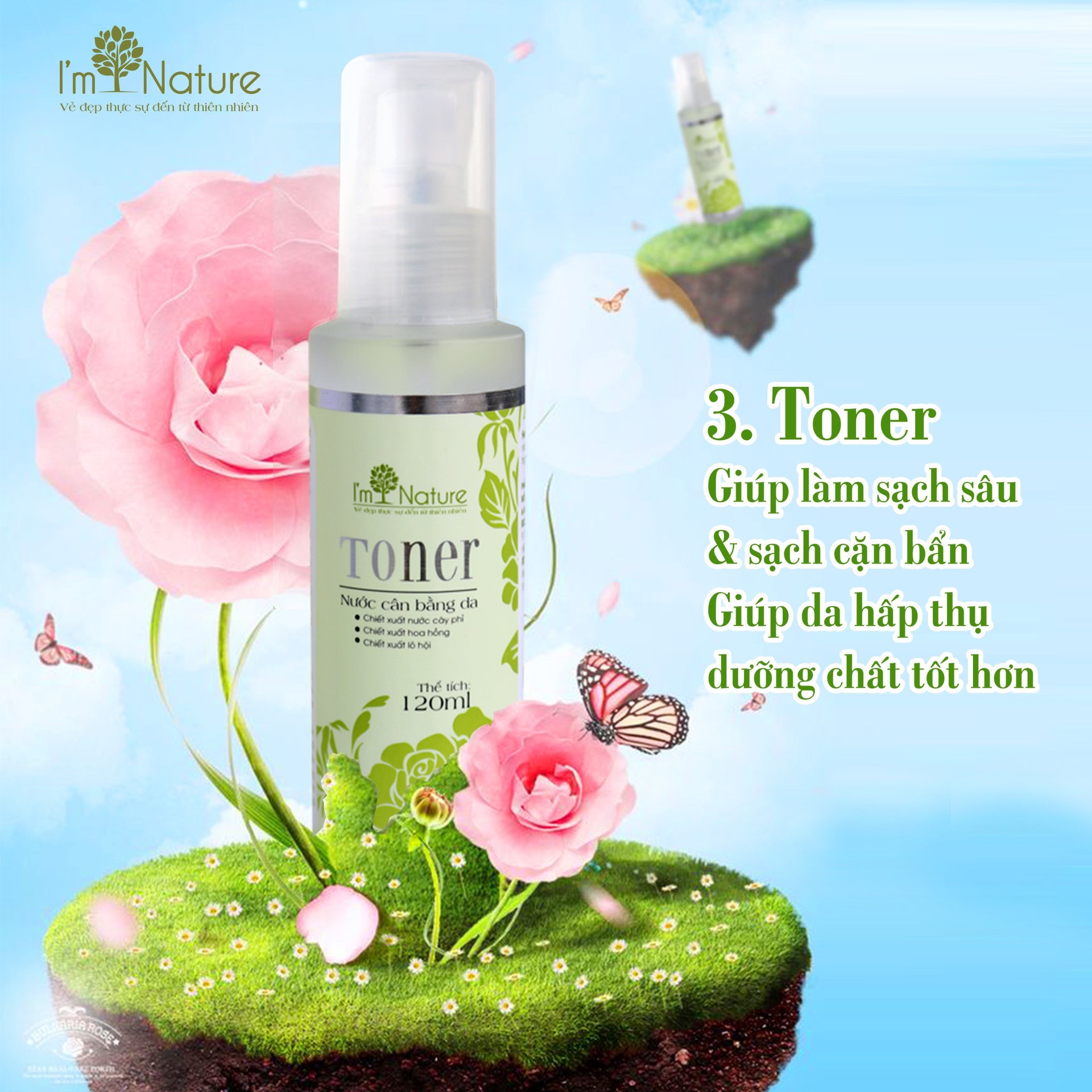 Toner I’M NATURE 120ml