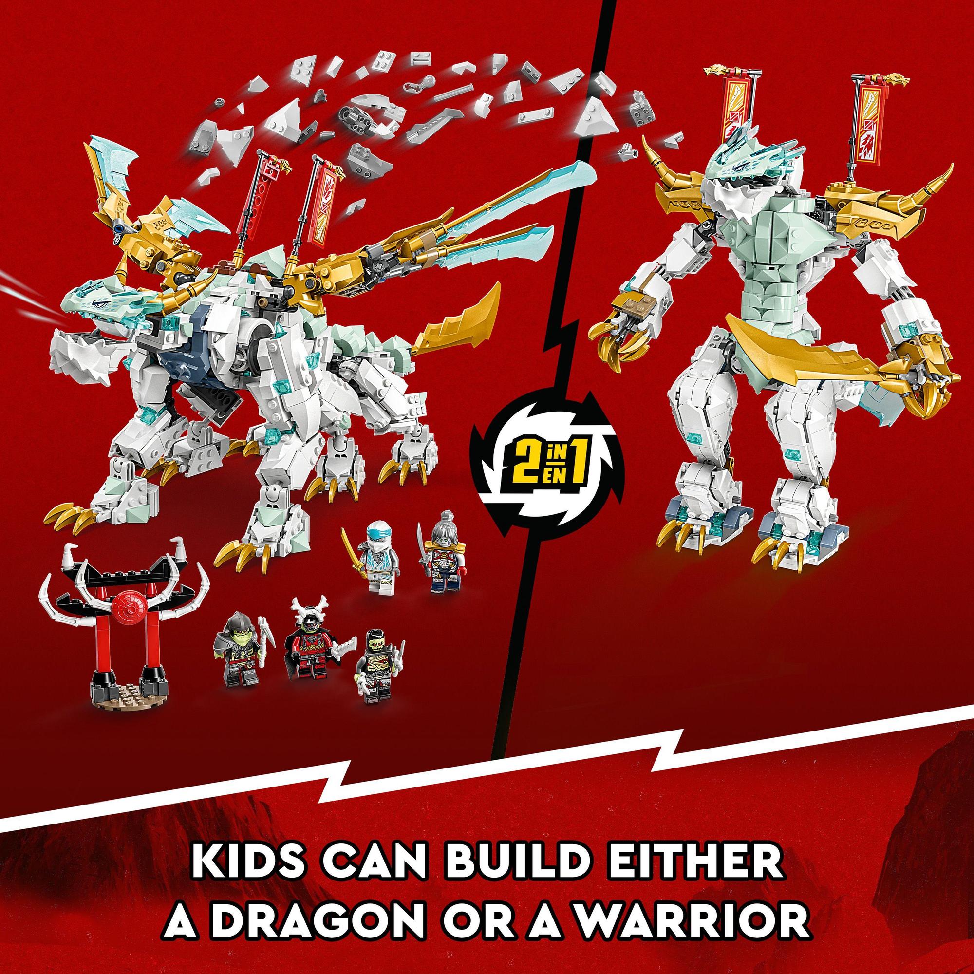 LEGO Ninjago 71786 Rồng Băng Tối Thượng Của Zane