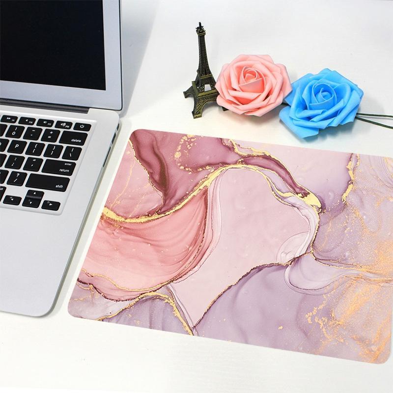 Tấm Lót Chuột Và Bàn Phím 21 X26Cm In Họa Tiết Dành Cho Văn Phòng