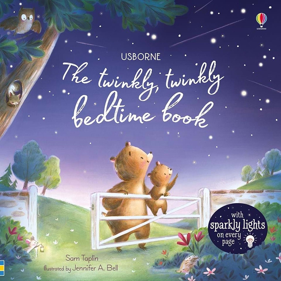 Sách Usborne The Twinkly Twinkly Bedtime Book