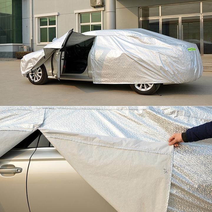 Bạt che phủ xe ô tô 5 chỗ Toyota Camry chống nắng mưa, bạt trùm xe ô tô vải dù 3 lớp chống nóng không thấm nước