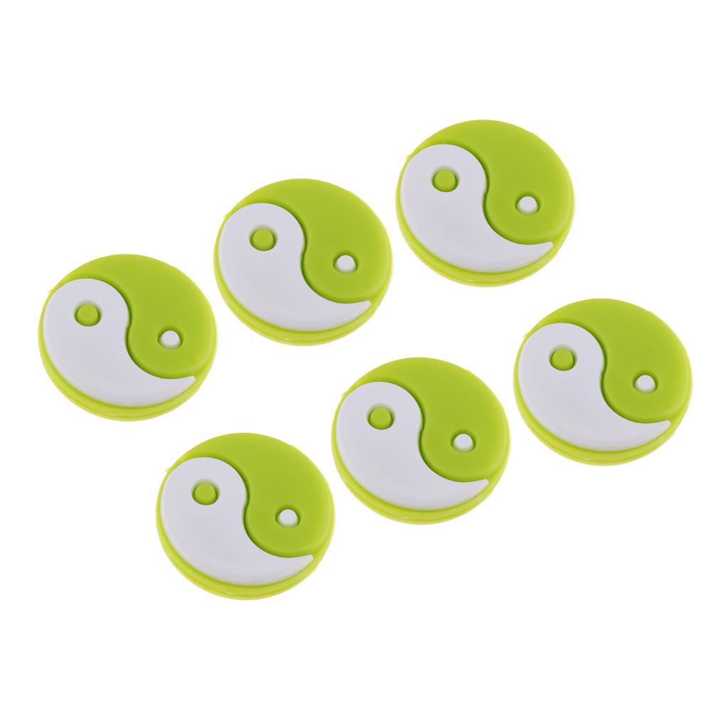 2-3 of pack 6pcs Silicone Tennis Racquet Racket Vibration