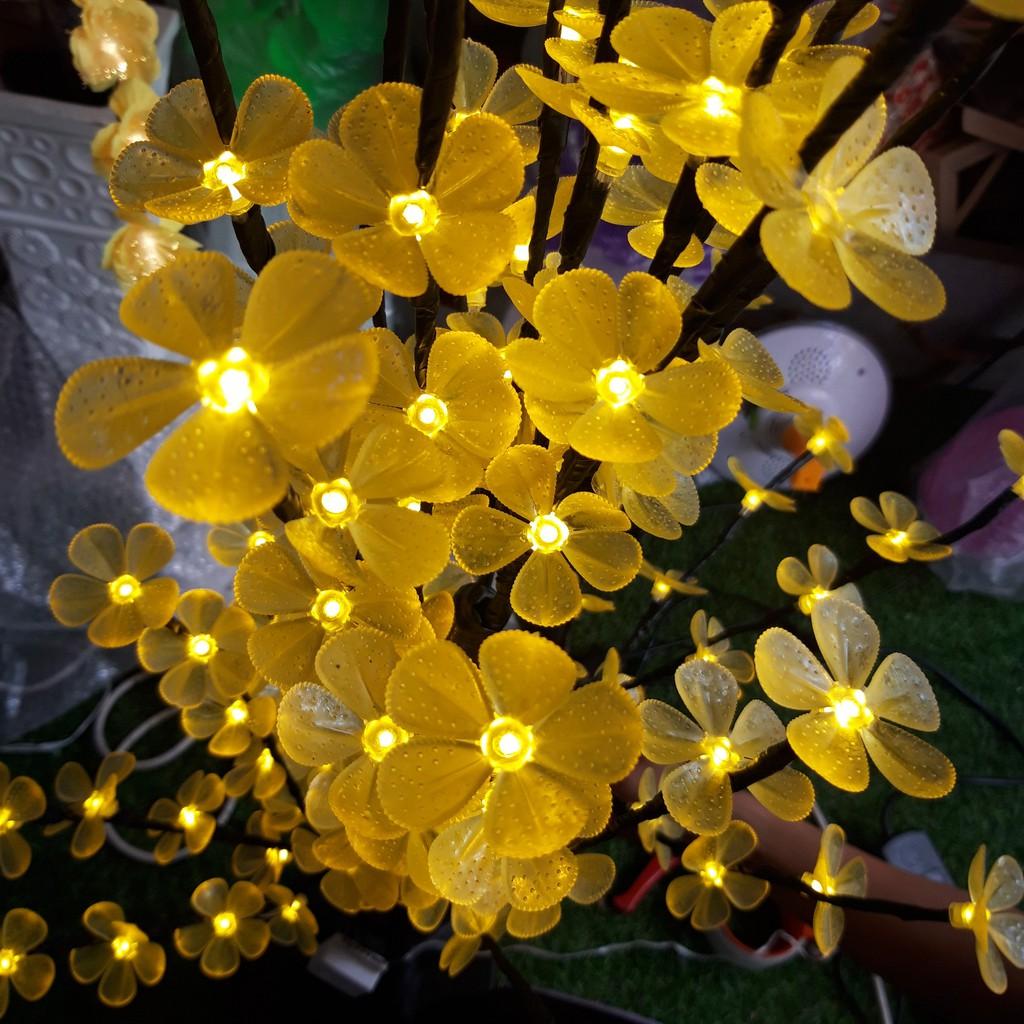 CÂY HOA ĐÀO, HOA MAI ĐÈN LED 1M2 CAO CẤP