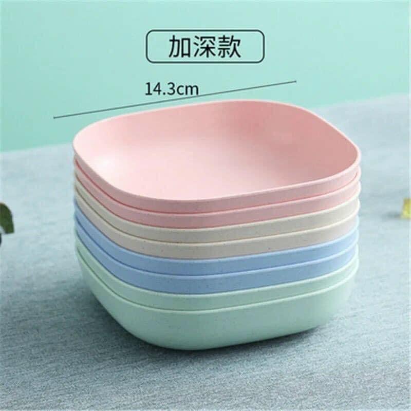 Set 8 đĩa nhựa lúa mạch