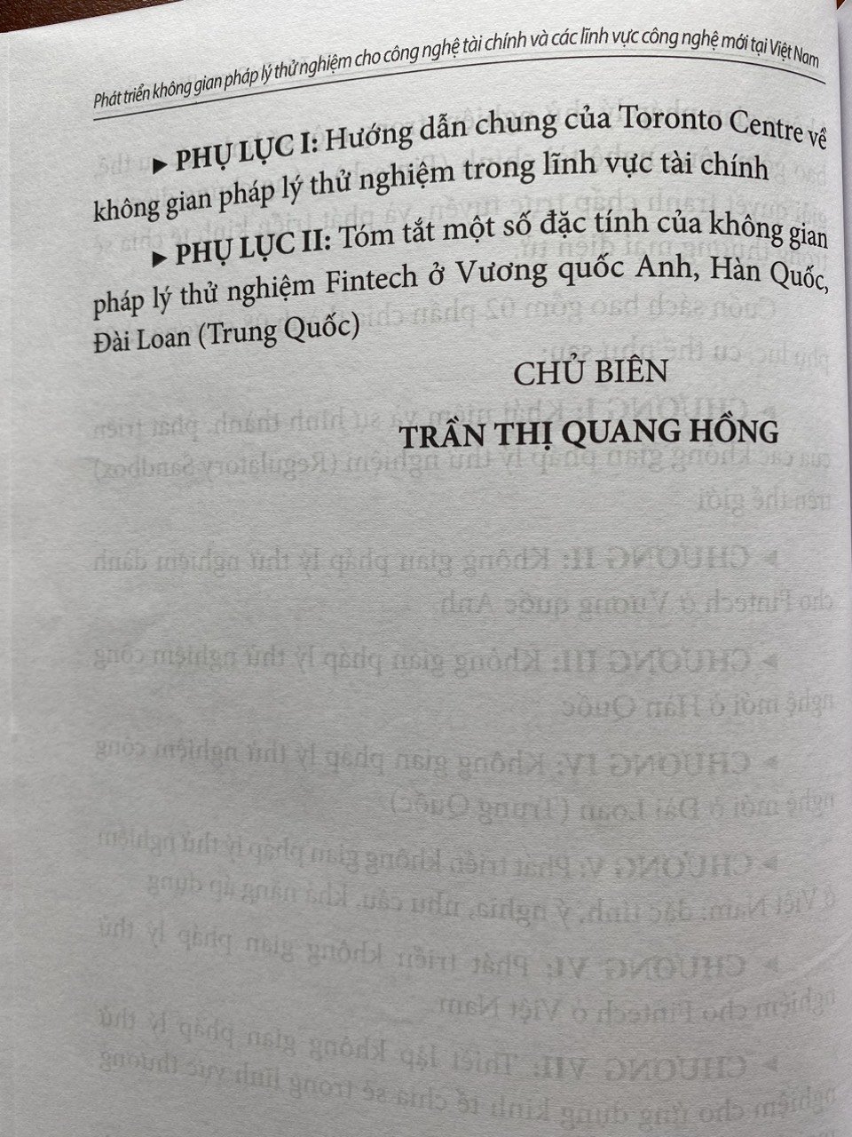 Phát Triển Không Gian Pháp Lý Thử Nghiệm Cho Công Nghệ Tài Chính và Các Lĩnh Vực Công Nghệ Mới Tại Việt Nam