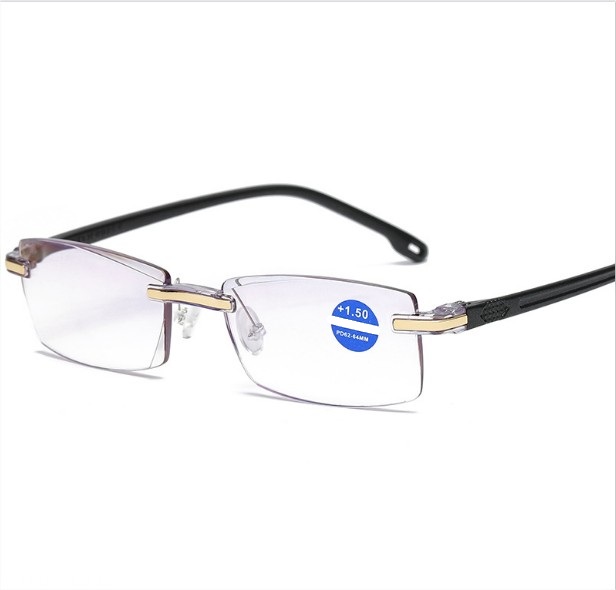 Kính lão thị viễn thị trung niên nam giới siêu nhẹ siêu bền mắt chống uv cực sáng và rõ chữ HTTPKVT09PK