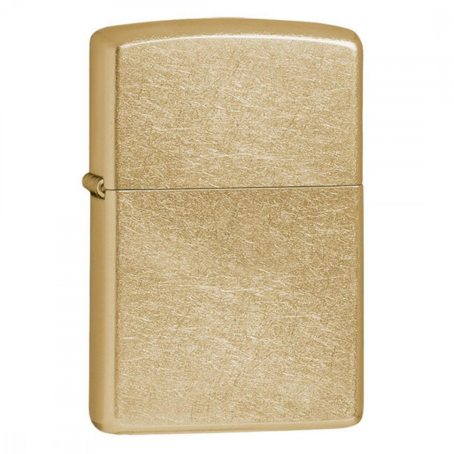 Bật Lửa Zippo Vàng Xước Bụi 207G