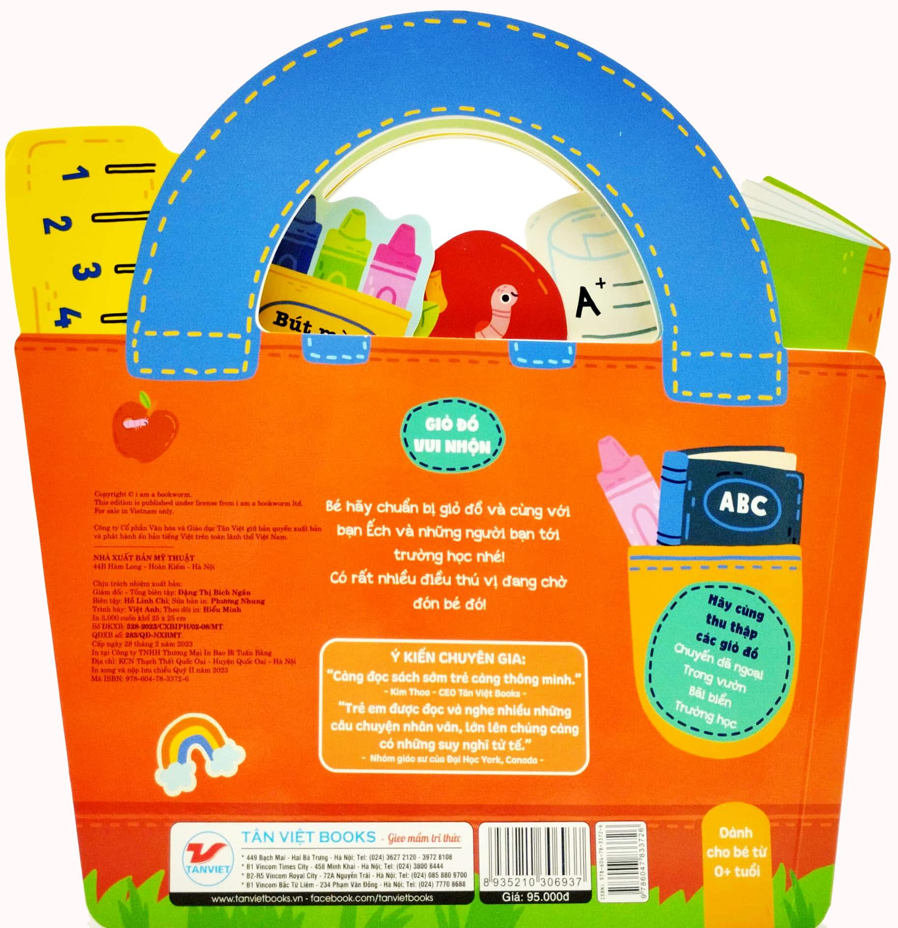 Phát Triển Ký Năng Cho Bé - Giỏ Đồ Vui Nhộn - Trường Học