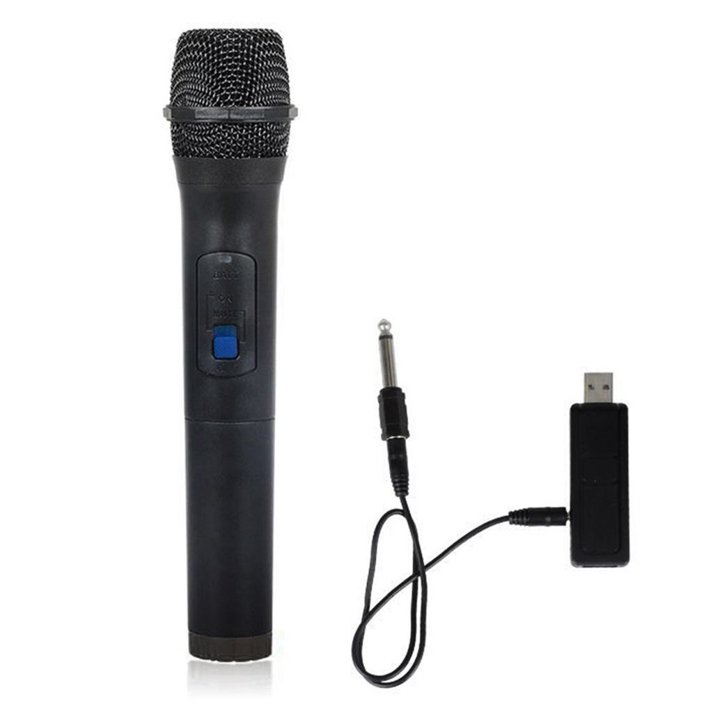 Micro Không Dây VHF Bằng Nhựa Dùng Để Hát Karaoke