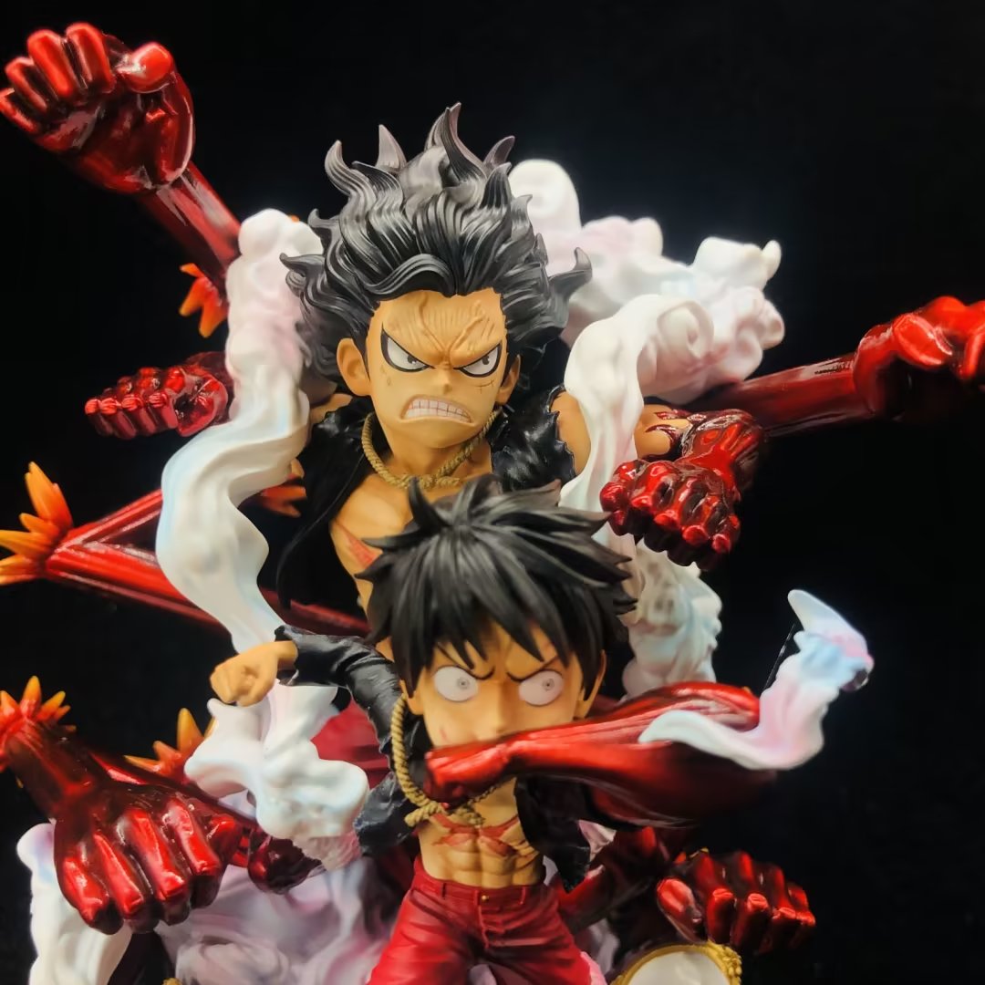 Mô hình chibi luffy sneakman gear 4 siêu nét  - mô hình one piece