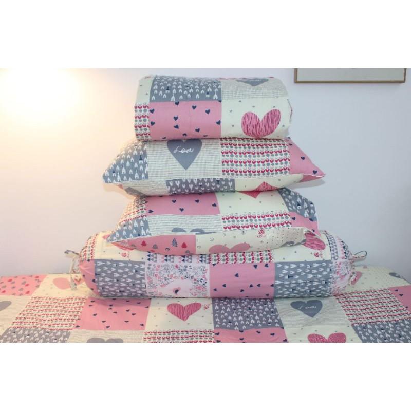 Bộ drap 4 món - cotton 100%