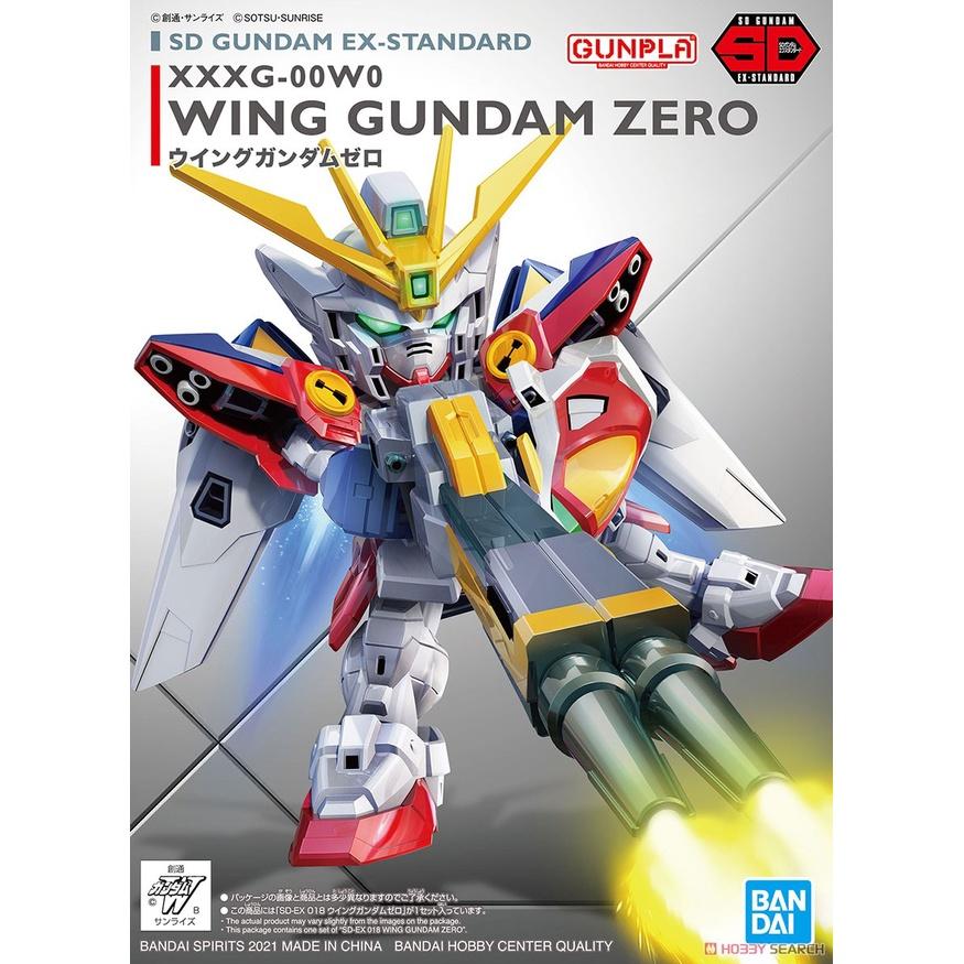 Bộ đồ chơi mô hình lắp ráp SD GUNDAM EX-STANDARD WING GUNDAM ZERO