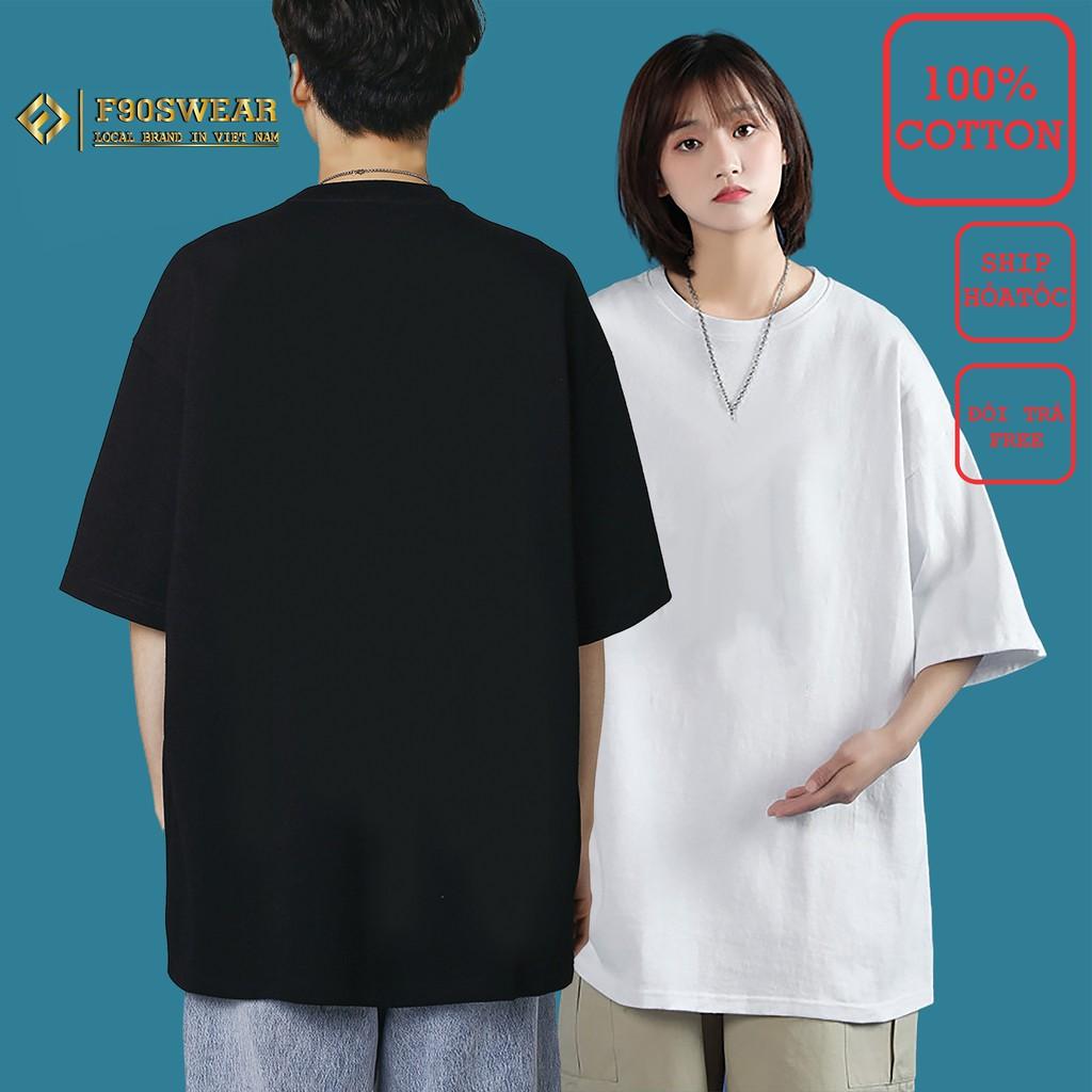 Áo phông trơn nam nữ - Áo thun nam nữ tay lỡ form rộng, phông nam nữ unisex chất 100% cotton co giãn 4 chiều cực mát