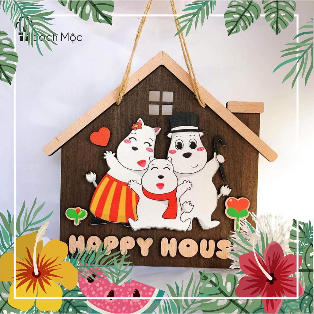 Bảng gỗ decor, bảng gỗ trang trí chủ đề gia đình, Family