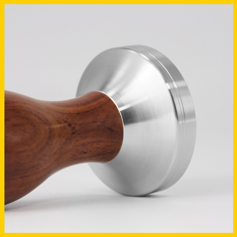 Tamper 58.5 mm | Tay nén cà phê máy Espresso đáy nén 58.5mm