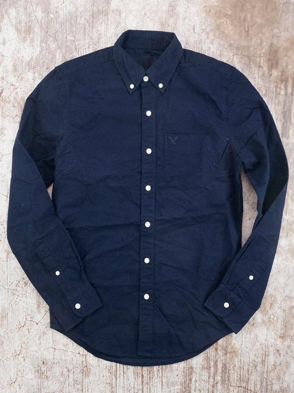 Áo Sơ Mi Nam AE  Eagle Logo Oxford Shirt - SIZE XS/S/M/L