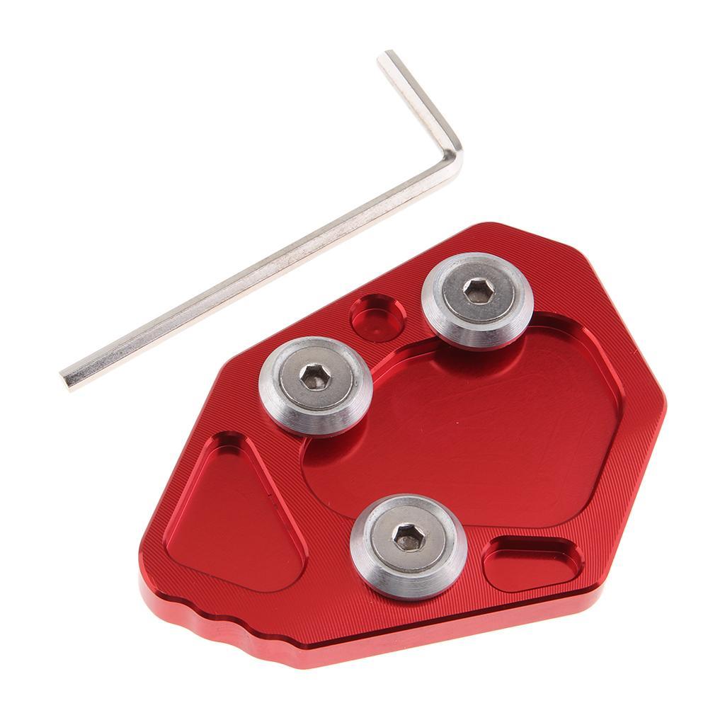 Kickstand Stand Extension Pad for K1300S/R 2009-2014 Red