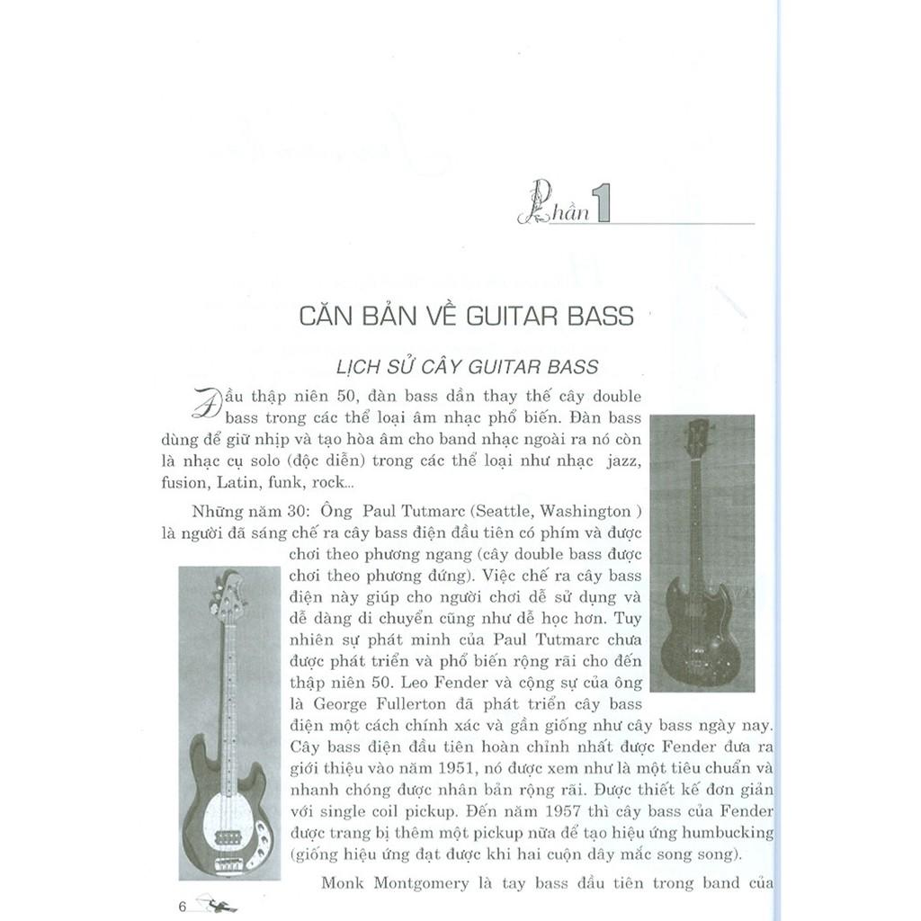 Sách Tự Học Và Thực Hành GuiTar Bass (Tái Bản)