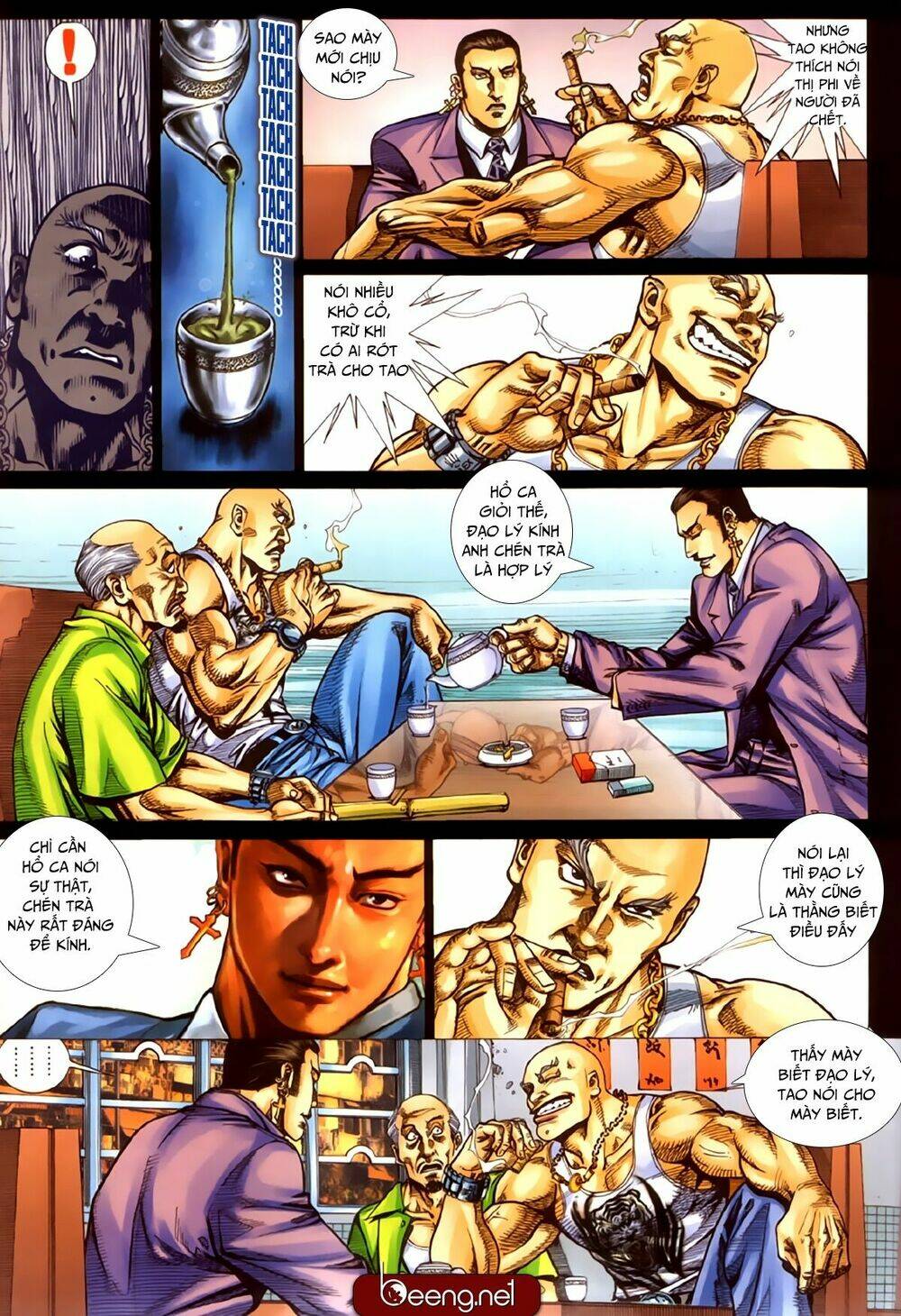 hỏa hồng niên đại hắc cốt đường chapter 213 13