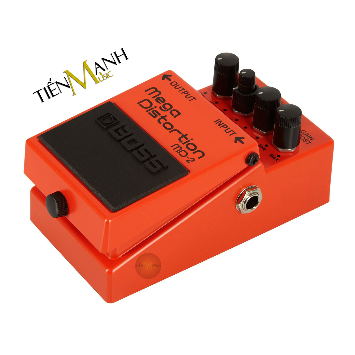 Phơ Guitar Boss MD-2 Mega Distortion - Bàn Đạp Fuzz Pedals Effects MD2 Hàng Chính Hãng - Kèm Móng Gẩy DreamMaker