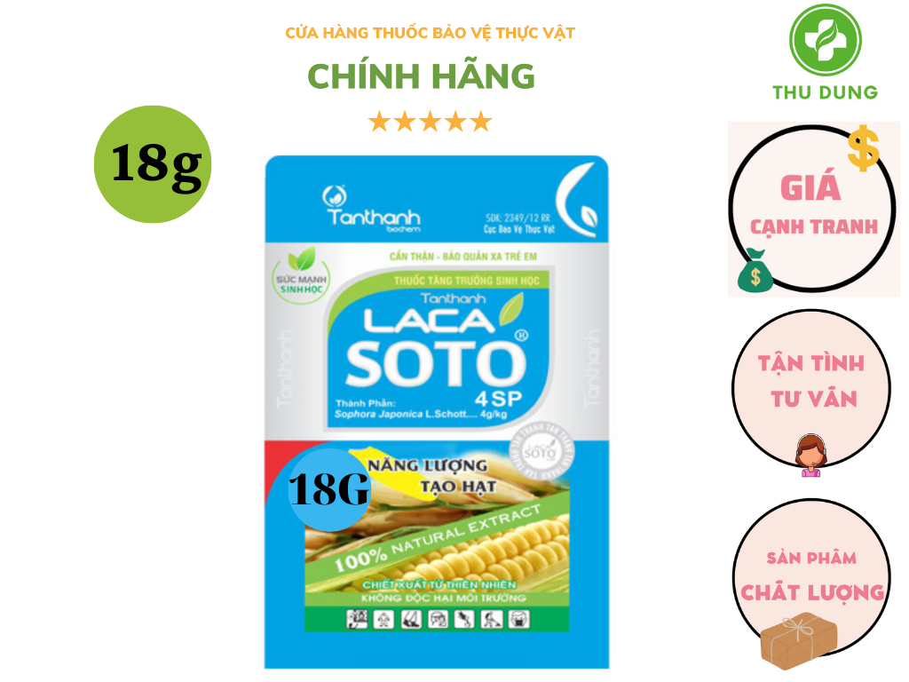 LACASOTO Tân Thành 18g chuyên dùng cho giai đoạn vô gạo cực nhanh