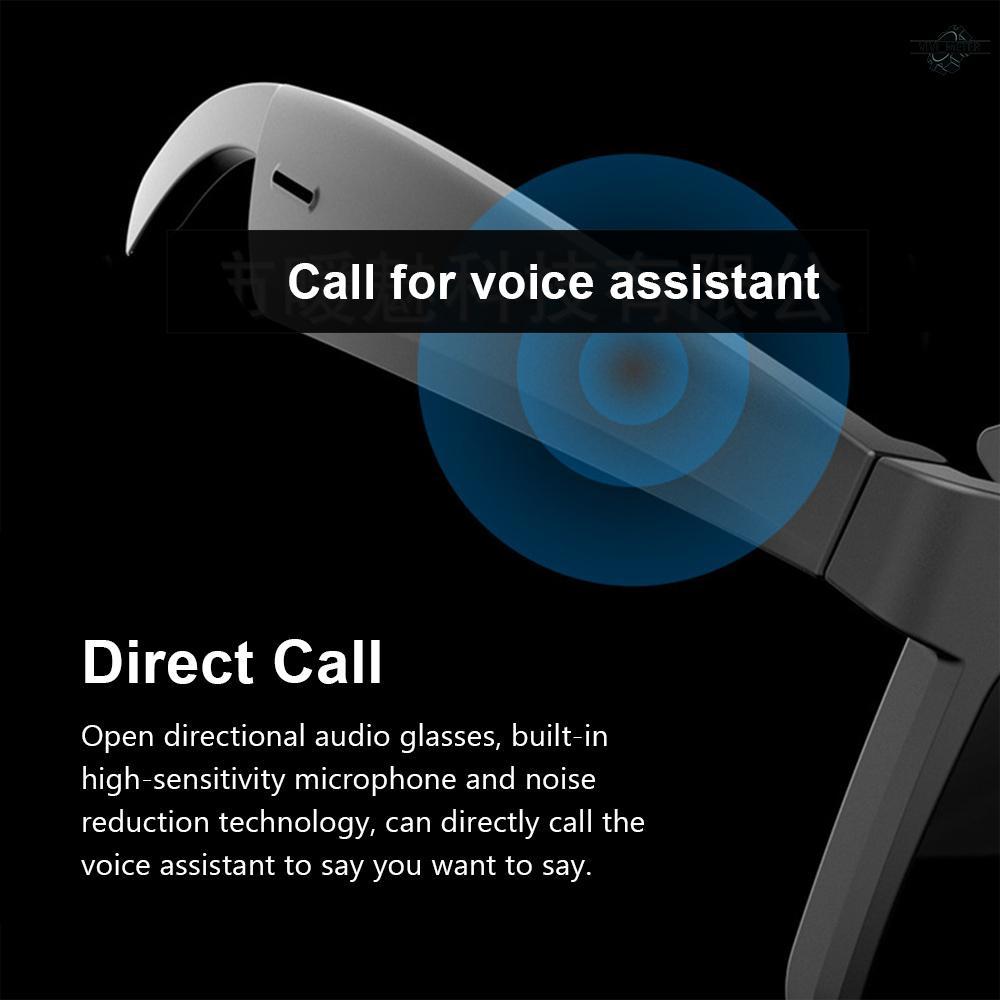 A2 Frames Smart Wireless Bluetooth 5.0 Headset Music Glasses Outdoor Cycling Headphones Sports Earphones Built-in Speaker