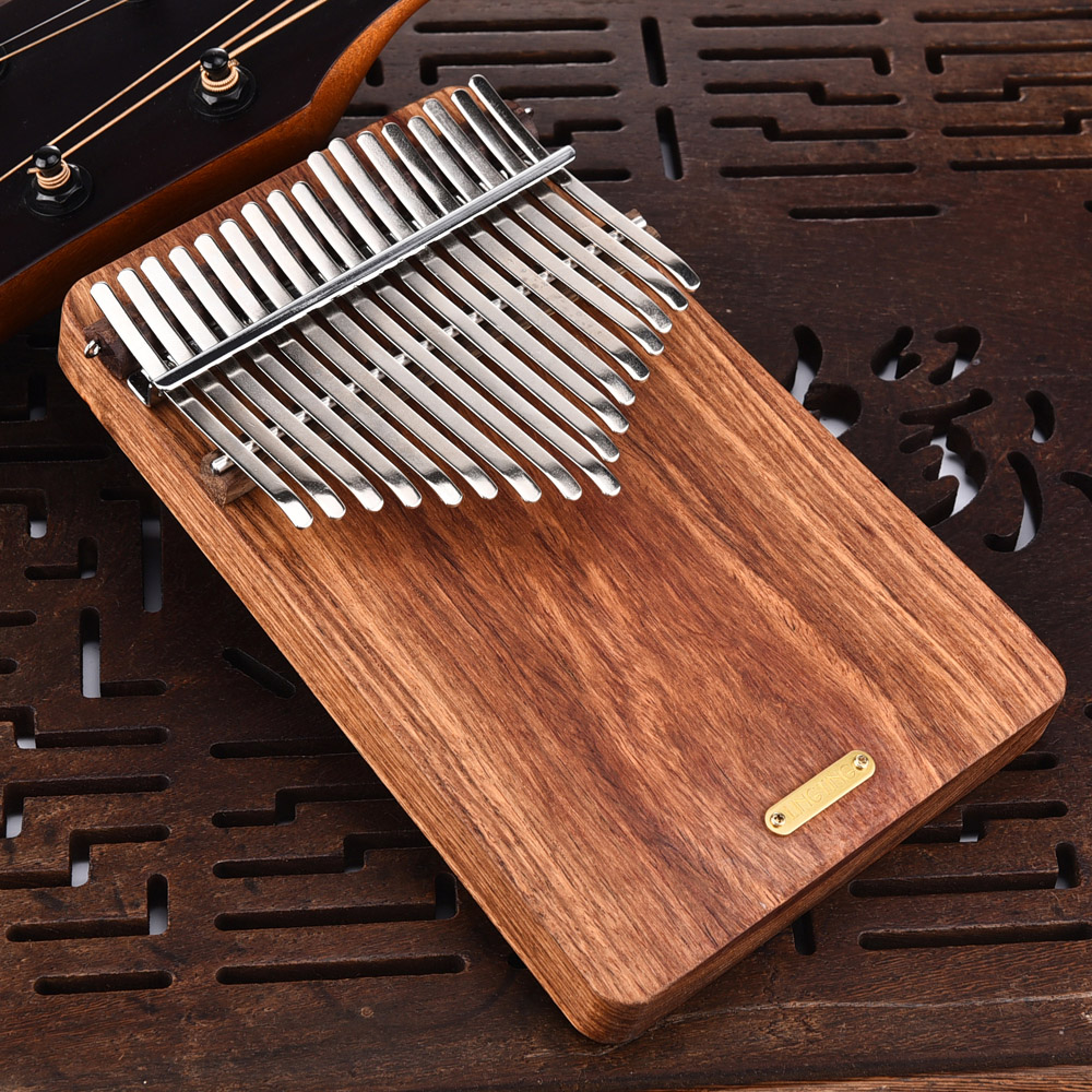 Đàn Kalimba LingTing 17 Phím LT-K17P (Gỗ Tử Đàn - Full Phụ Kiện) - Kèm Móng Gảy DreamMaker