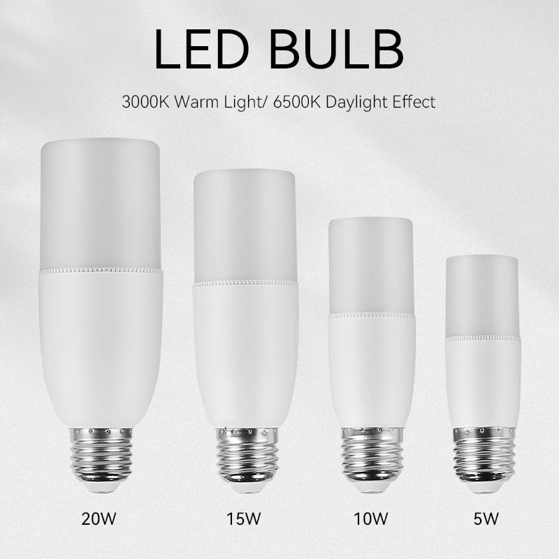 Bóng đèn LED 6500K Hiệu ứng ánh sáng ban ngày Bóng đèn LED Bóng đèn Bắp bóng Bóng đèn Mentol Bóng đèn E27 Tiết kiệm 90% năng lượng