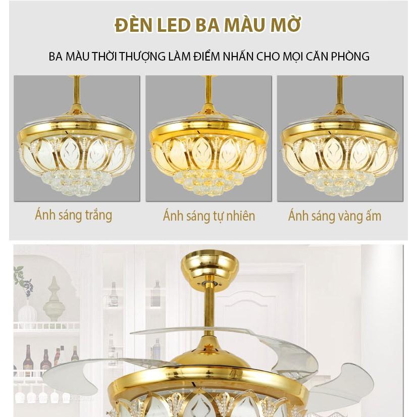 QUẠT TRẦN ĐÈN KHÔNG CÁNH CỤP XÒE,PHONG CÁCH HIỆN ĐẠI,ĐỘNG CƠ DC SIÊU TIẾT KIỆM ĐIỆN,ĐÈN LED 3 CHẾ ĐỘ ÁNH SÁNG