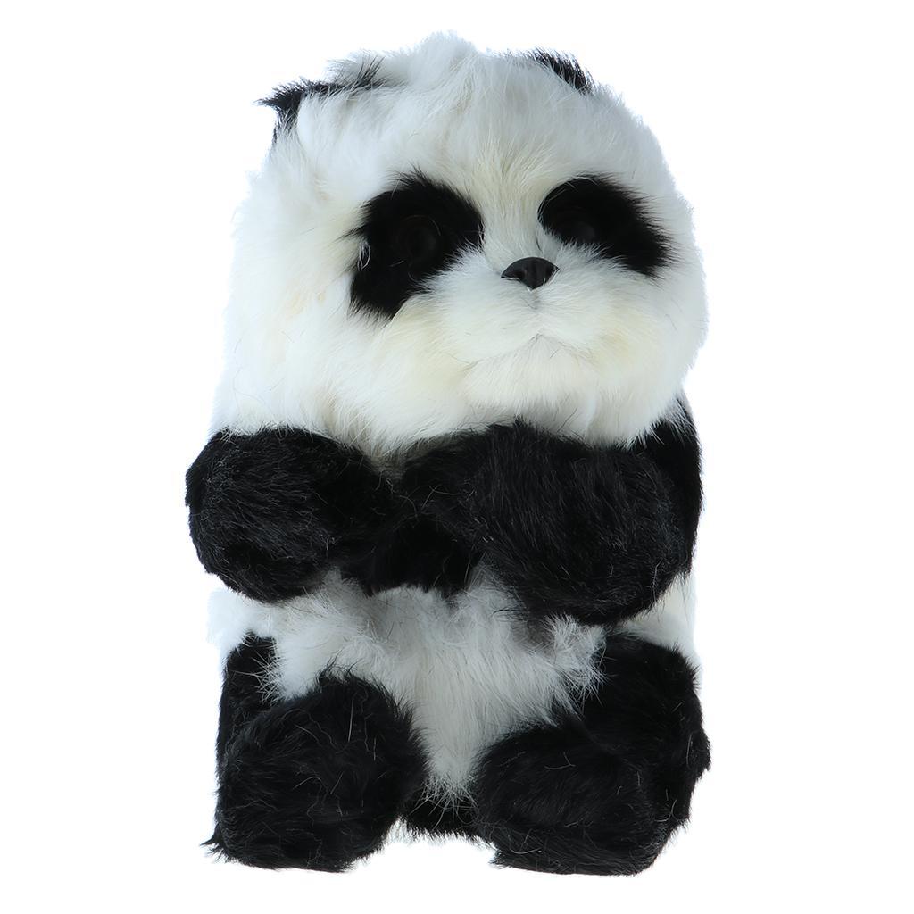 Simulation Panda Plush Animal Model Toy Home & Fairy Garden Decoration