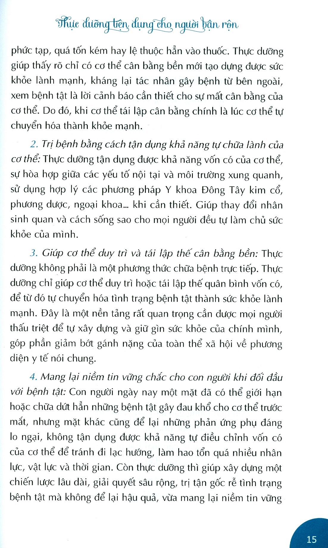 Thực Dưỡng Tiện Dụng Cho Người Bận Rộn