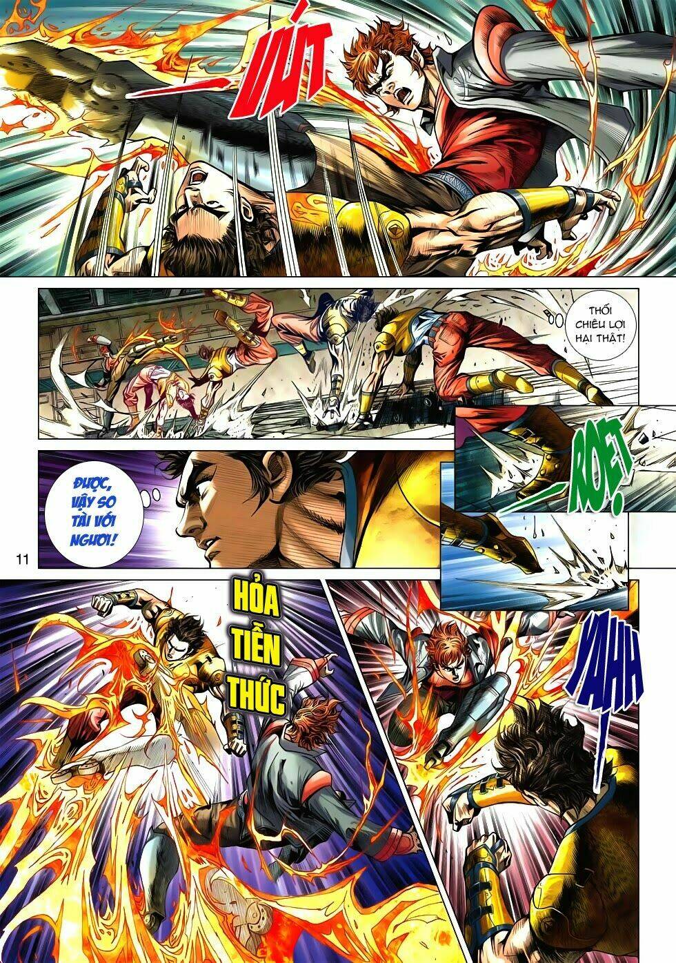 tân tác long hổ môn chapter 525 11