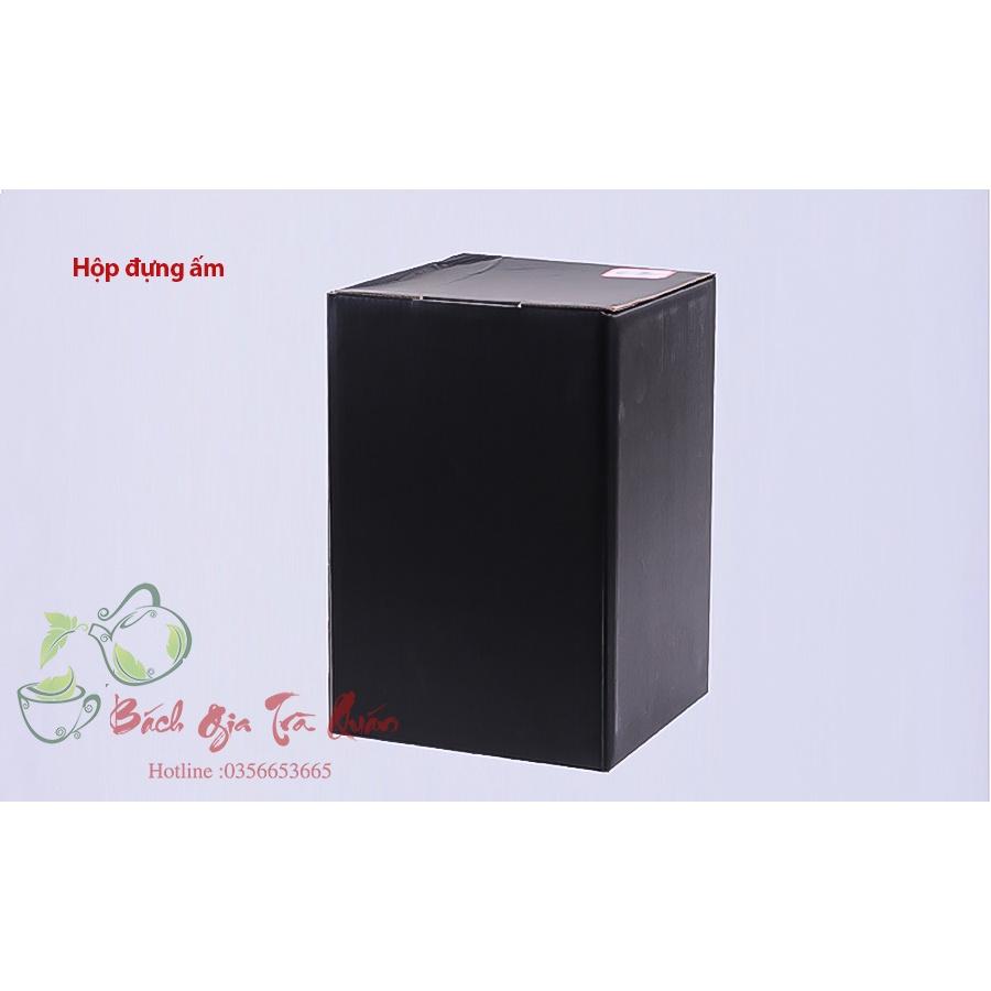 Ấm Gang Tetsubin - Quai Đồng - Họa Tiết Tam Ngư Cát Hạnh - Dung Tích 1200ml