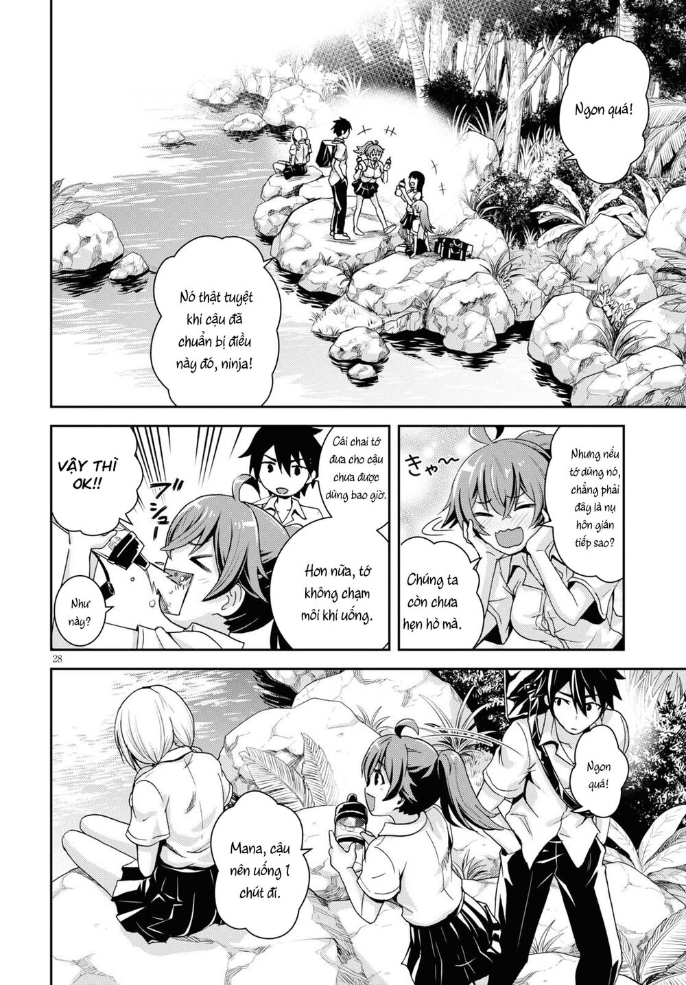 isekai yurutto survival seikatsu: gakkou no minna to isekai no mujintou ni tenishitakedo ore dake chapter 1 31