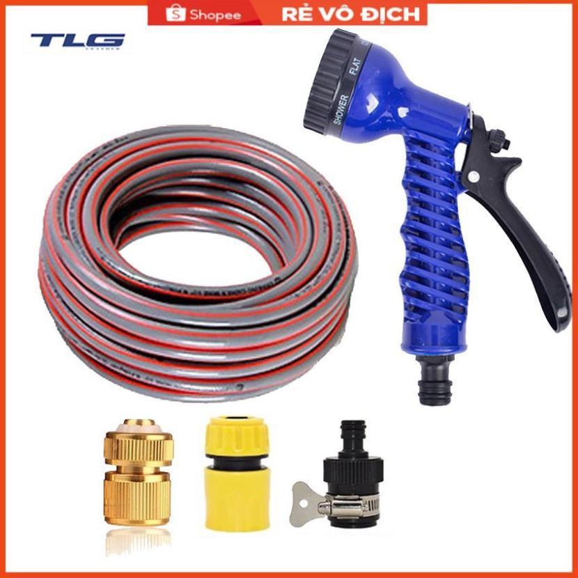 Bộ dây vòi xịt rửa xe, tưới cây, dọn dẹp nhà cửa 7-10m 206843