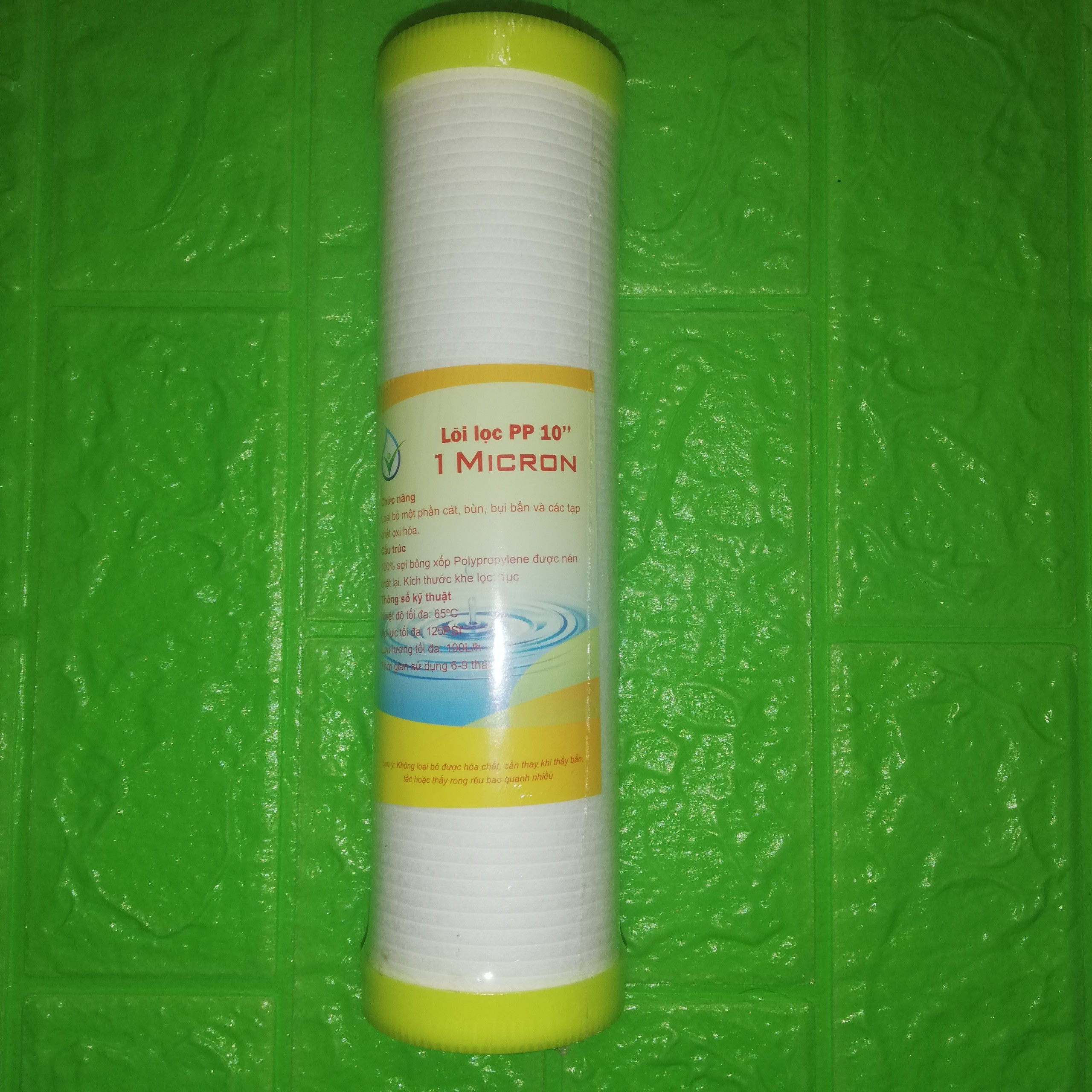 Combo 3 lõi lọc số 3 PP 10 in - Chính hãng
