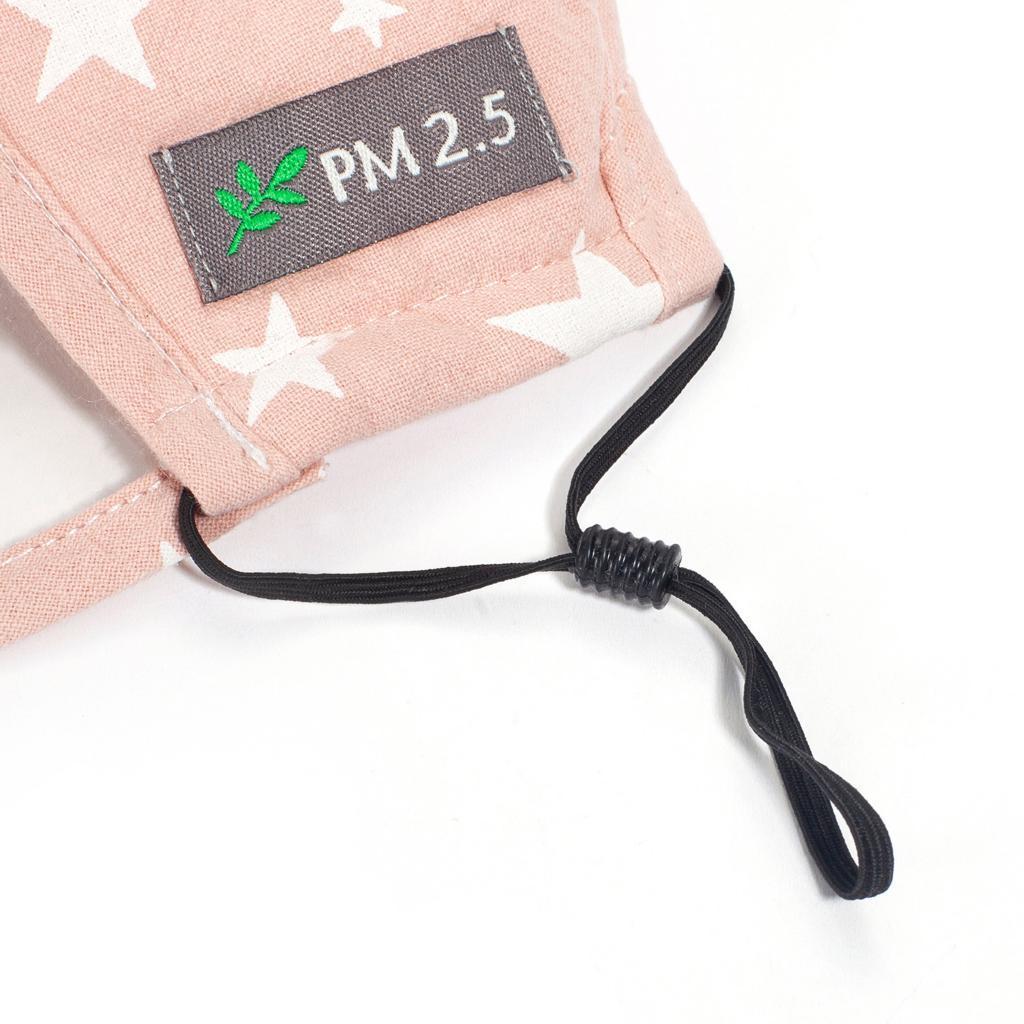 Kids Cotton Mouth Cover Face Masks With PM2.5 Filters & Eye