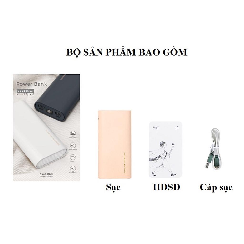 Sạc dự phòng 1225 dung lượng pin 20000mAh