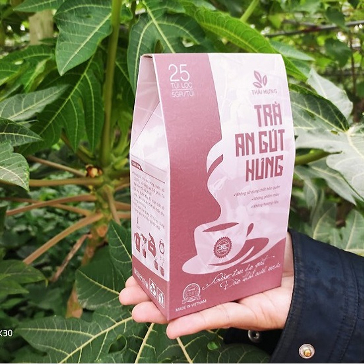Trà An Gút Hưng Thái Hưng 25 túi lọc x 05g - Hỗ trợ bệnh gút, giảm đau, viêm khớp do bệnh gút, đào thải axit Uric