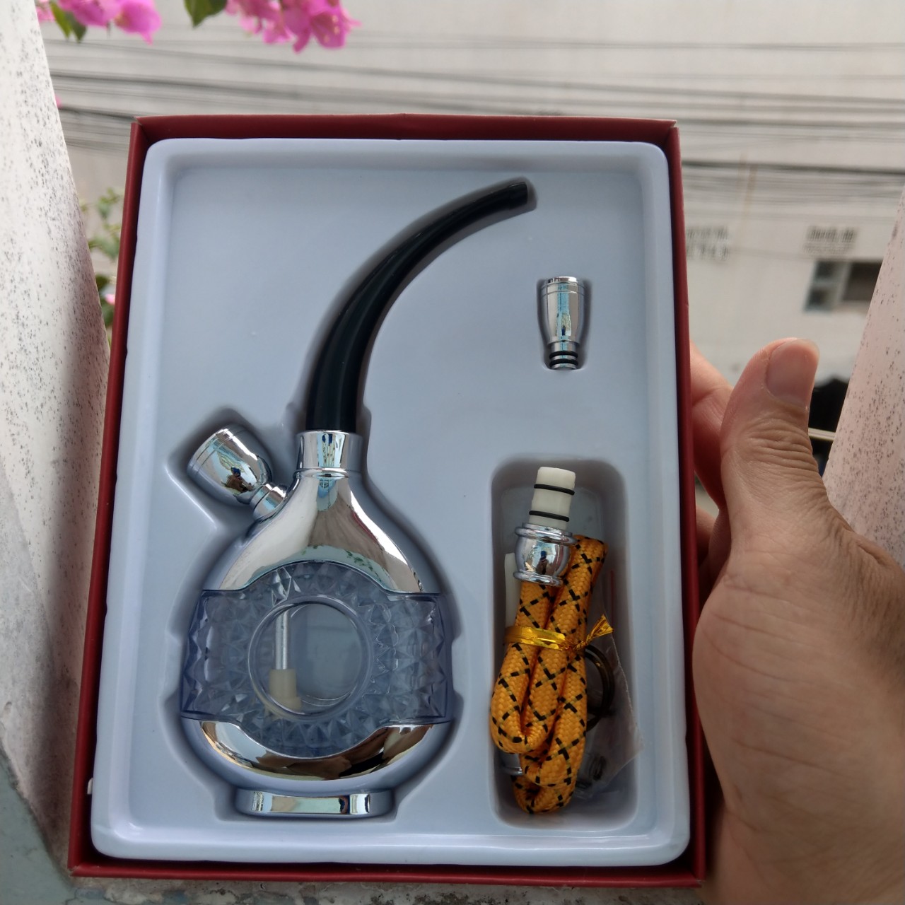 Tẩu lọc thuốc đa năng lọc bằng nước - TL009