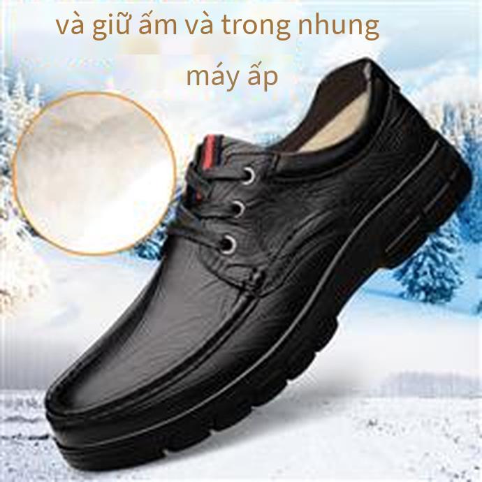 Đảm bảo chất lượng giày da chịu mài mòn khuyên dùng giày đỏ lưới đôi giày thời trang giày công sở