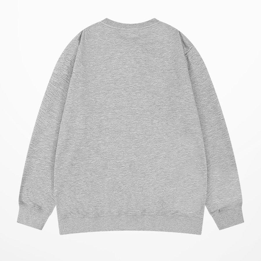 Áo Sweater nữ, Áo thu đông nữ nỉ lót bông Brooklyn form rộng unisex basic dễ phối đồ, phong cách Hàn Quốc AO039