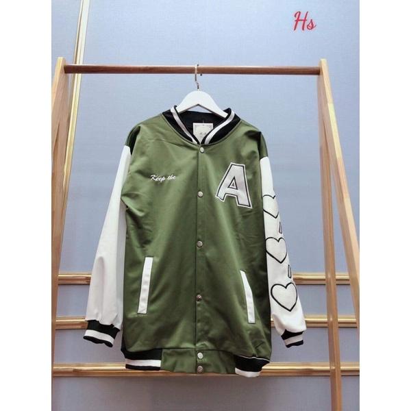 Áo khoác chữ A phối tay HS6
